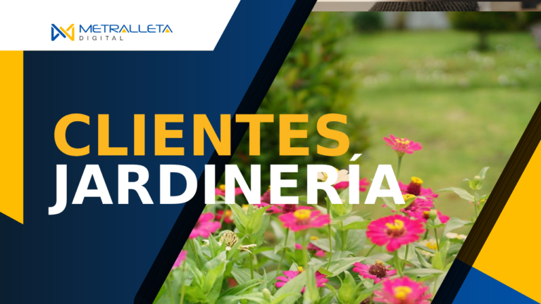 como conseguir clientes de jardineria